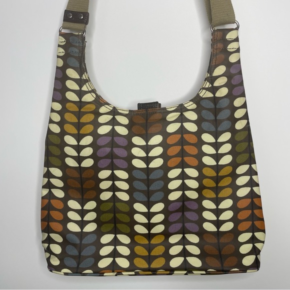 Orla Kiely Bags Orla Kiely Coated Canvas Midi Sling Crossbody Bag